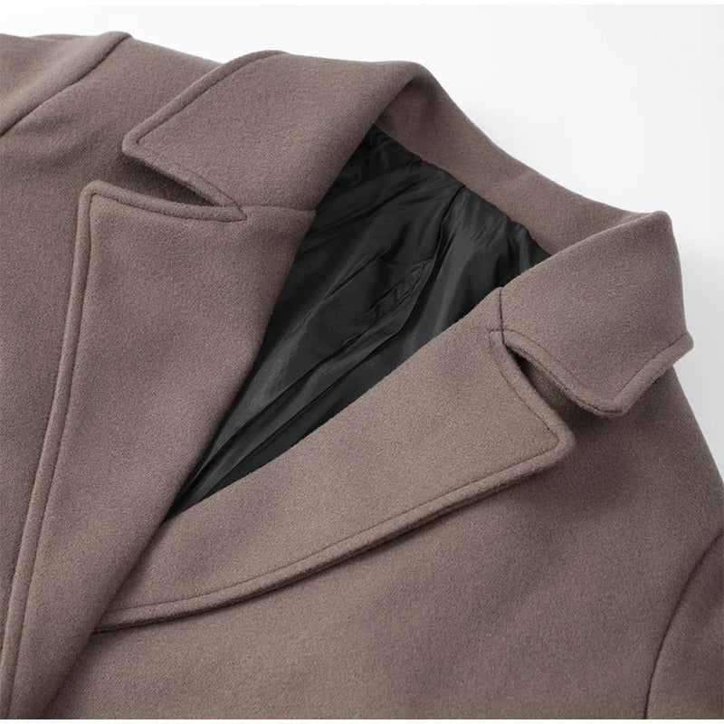 Tessa | Wool coat with lapels