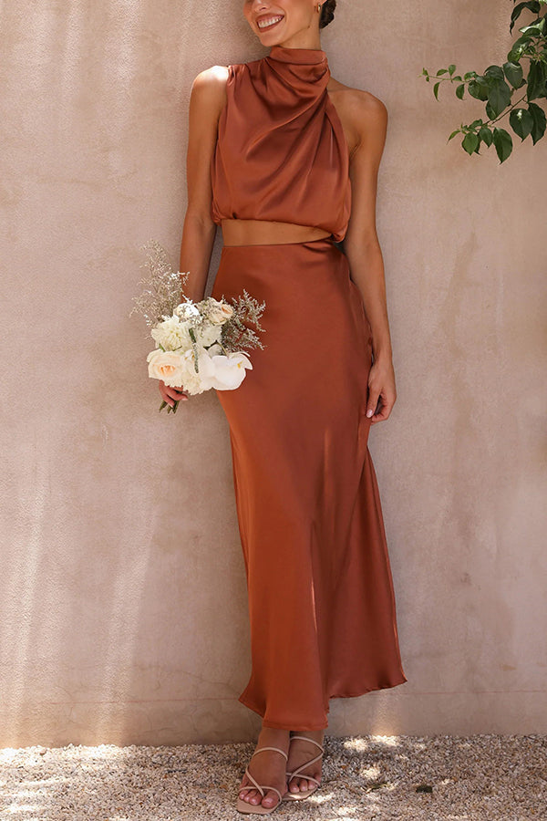 Sheila | Luxe Two-Piece Midi Dress