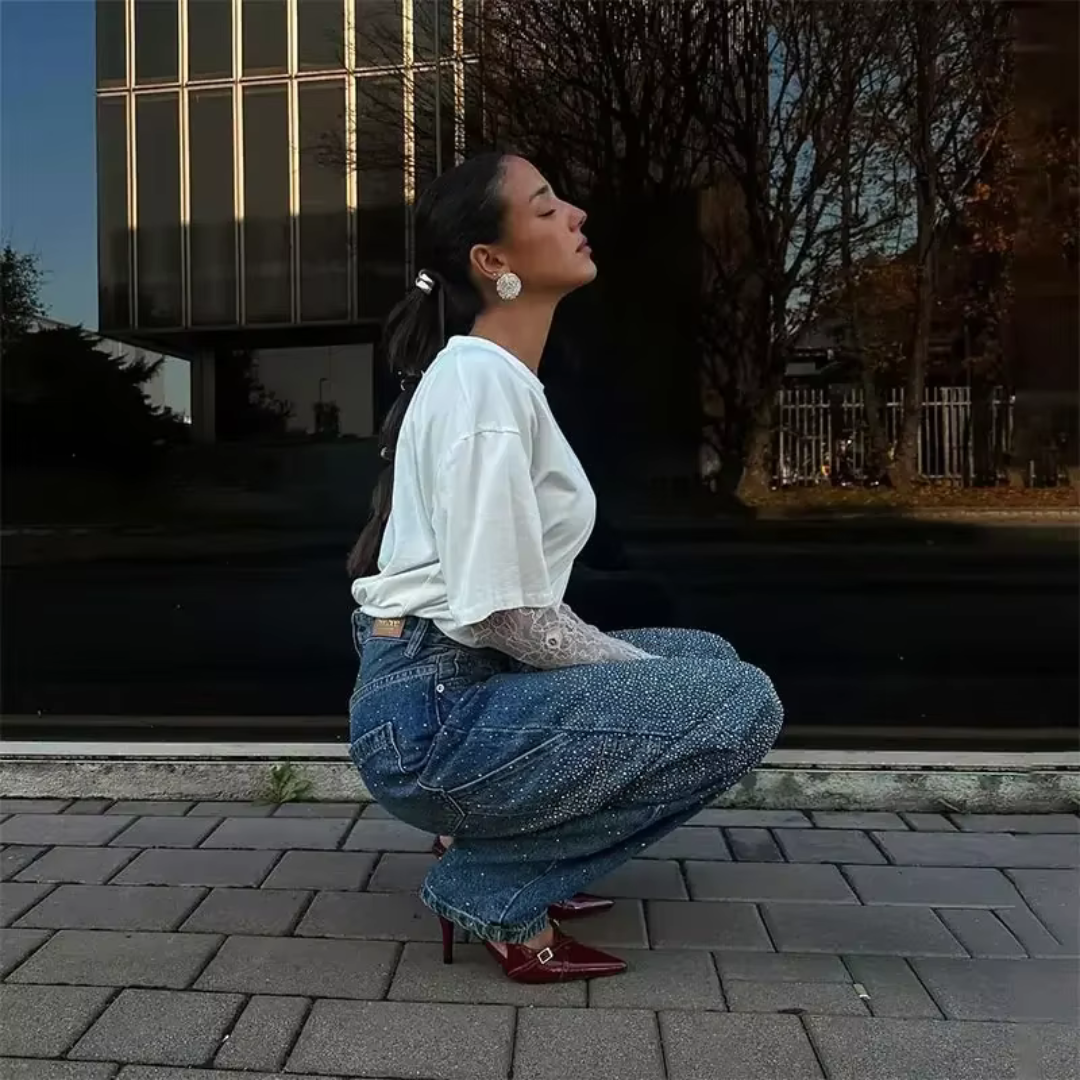 The Stella™ – Sparkling Comfort Pants