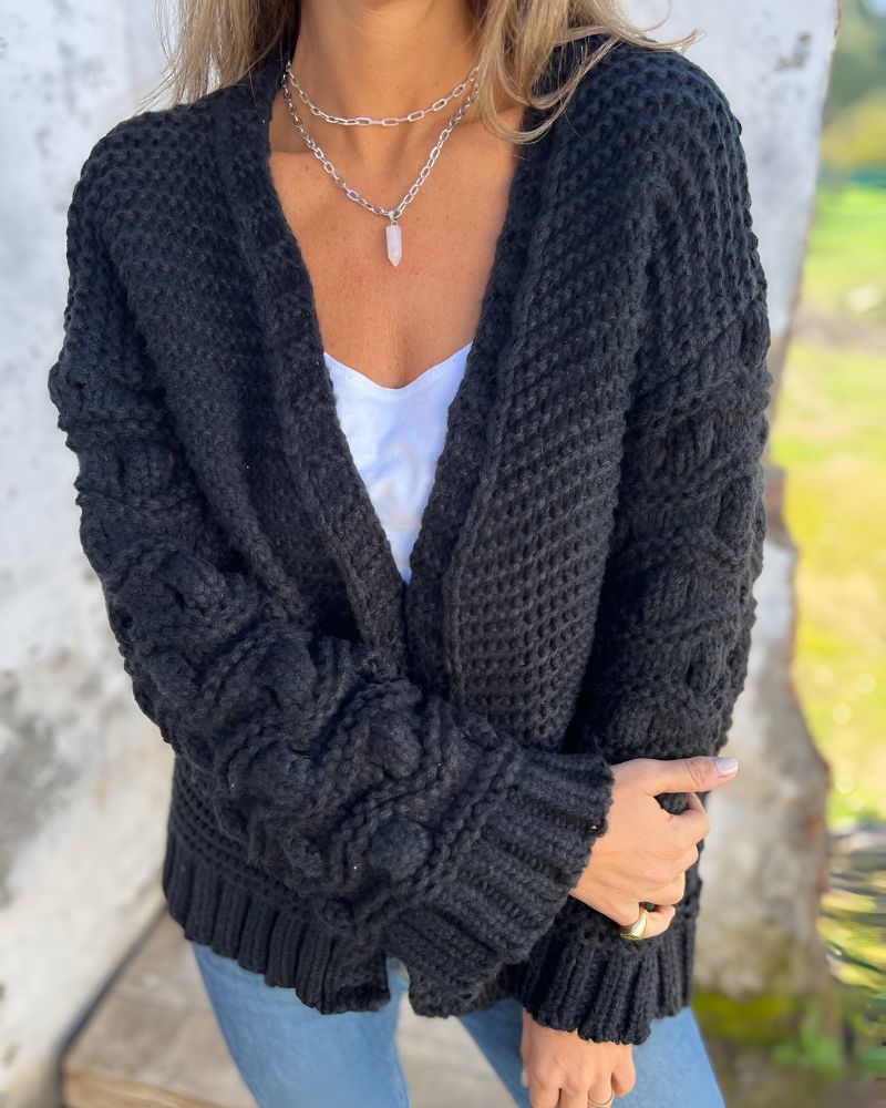 AIMÉE - ELEGANT LONG-SLEEVED CARDIGAN