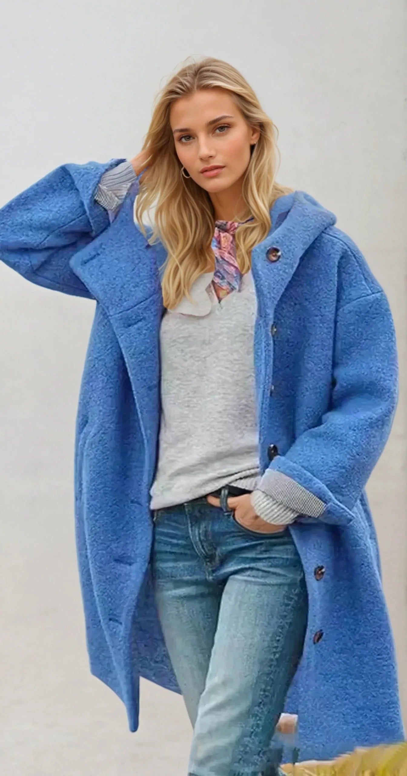 Élodie Lavin | Long Coat in Soft Wool