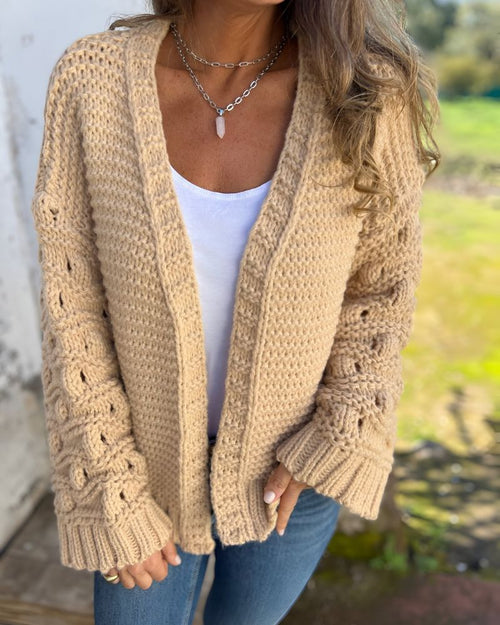 AIMÉE - ELEGANT LONG-SLEEVED CARDIGAN