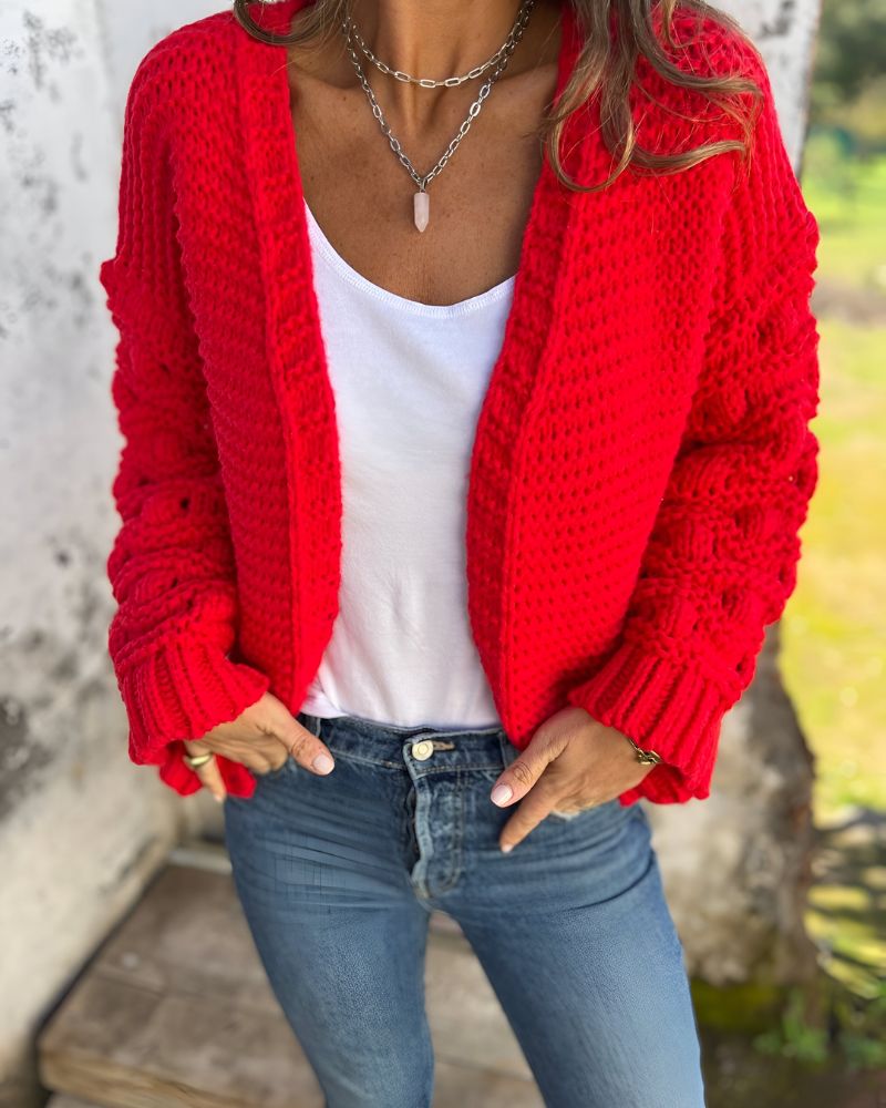 AIMÉE - ELEGANT LONG-SLEEVED CARDIGAN