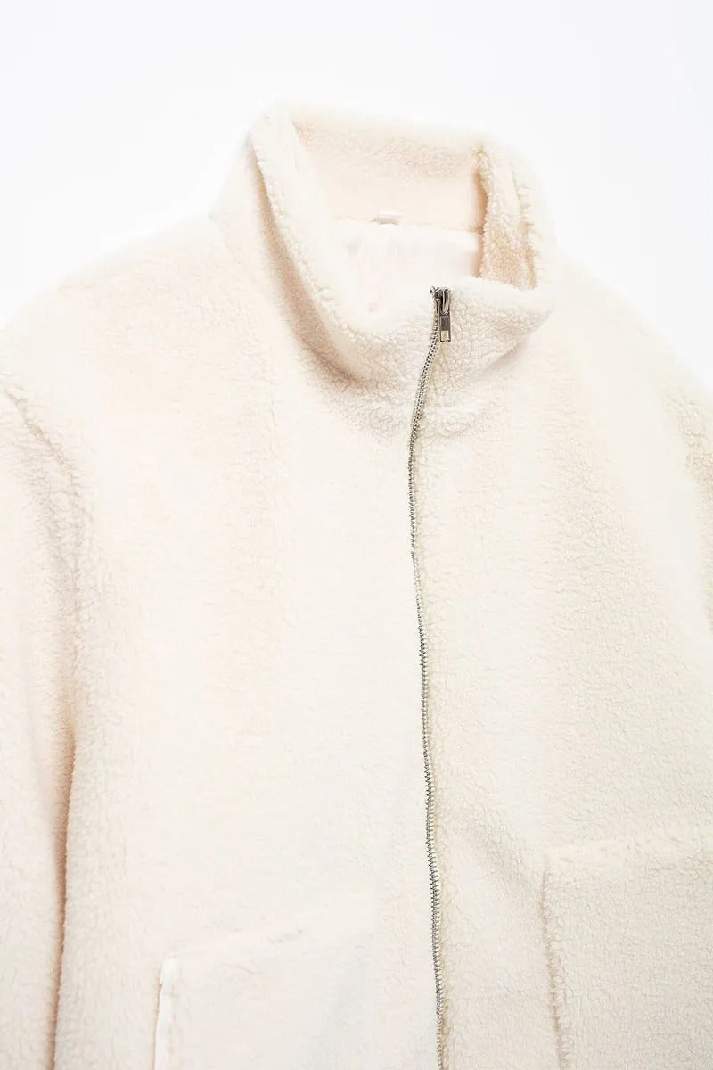 Lisa | Oversized warm fleece jacket
