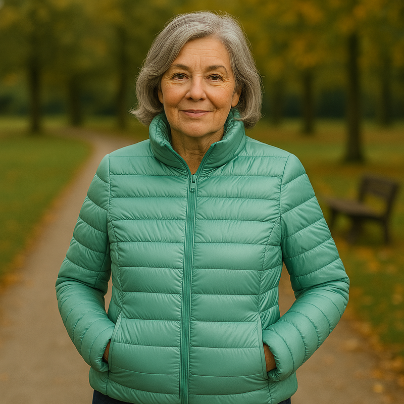 Freja Padded Jacket | Light Blue