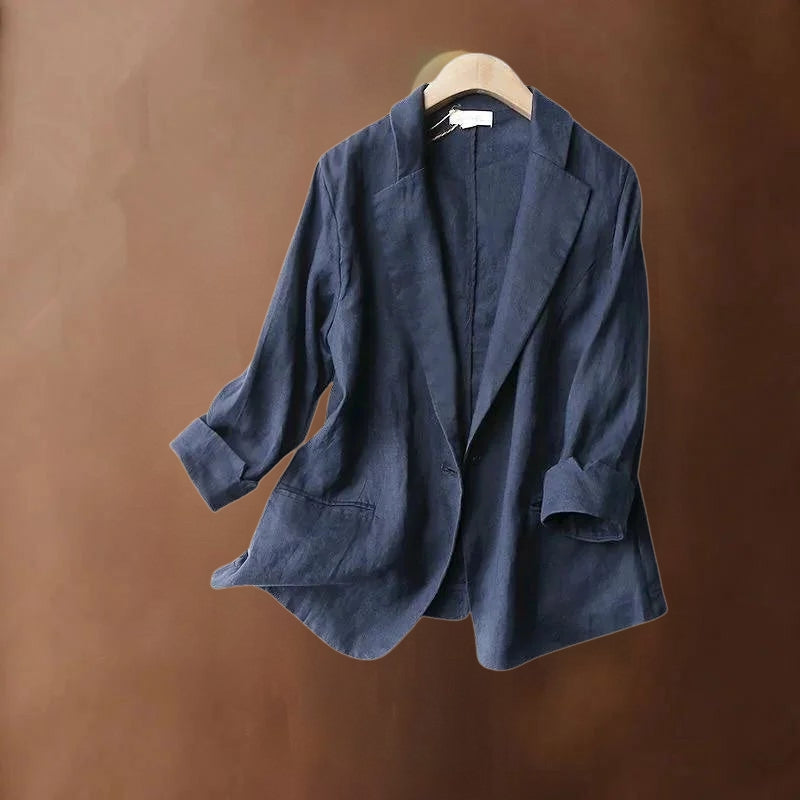 Aubrey™ | Chic Linen Jacket