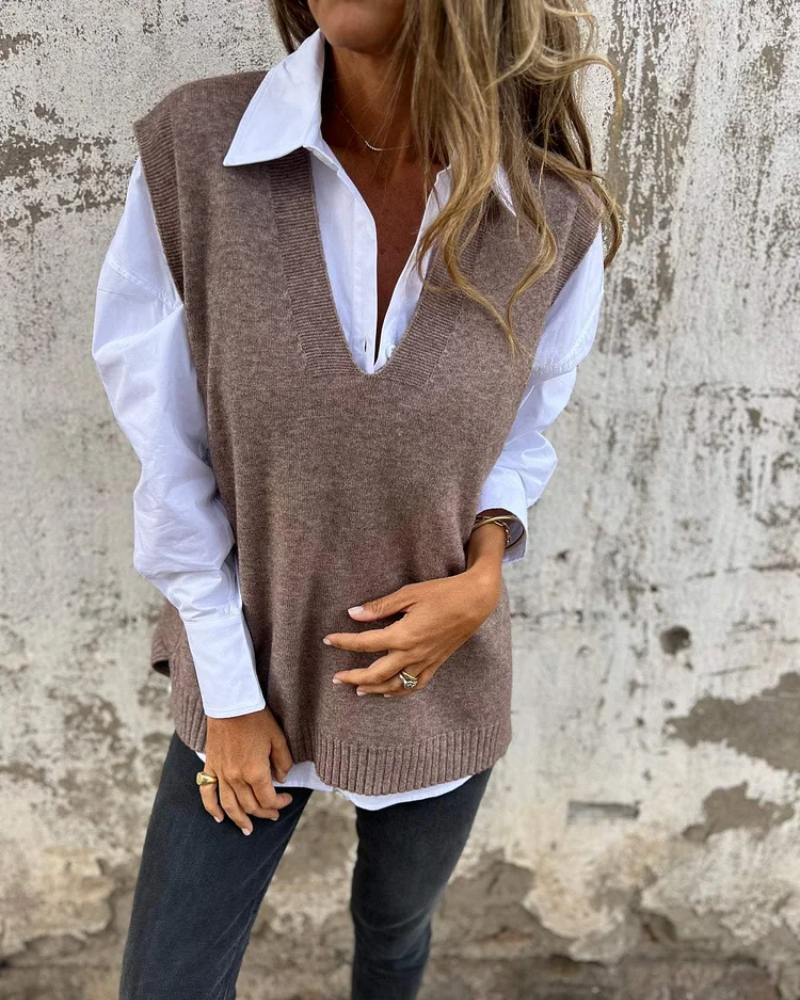NUSA - COMFORTABLE KNITTED GILET