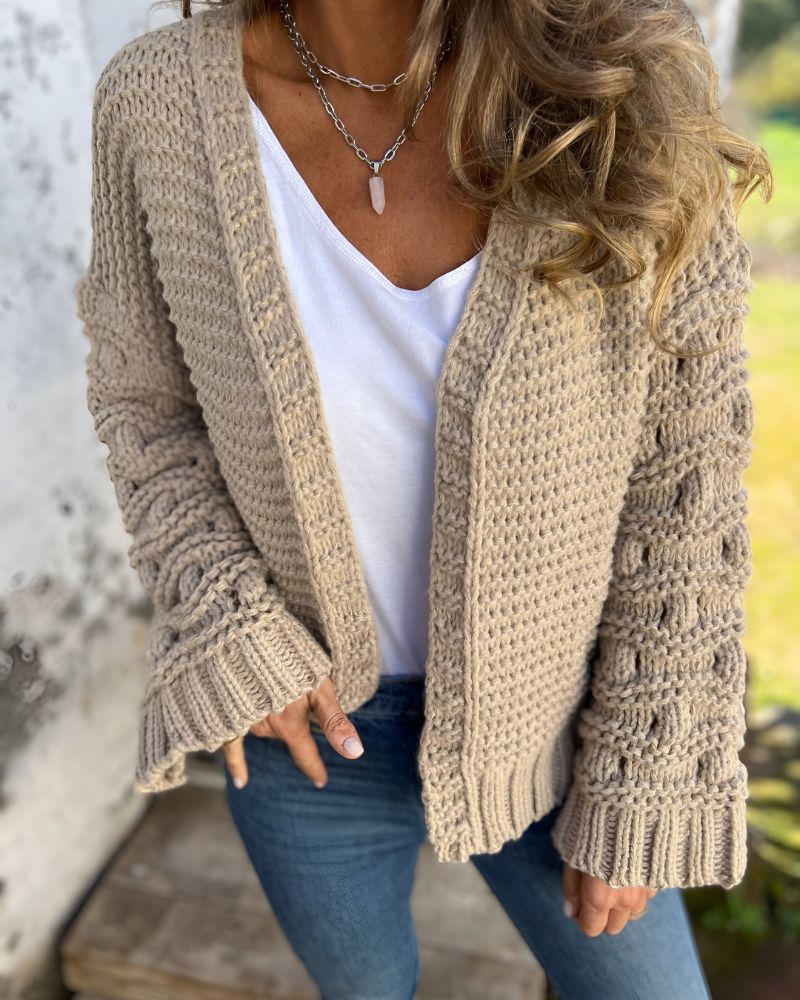 AIMÉE - ELEGANT LONG-SLEEVED CARDIGAN