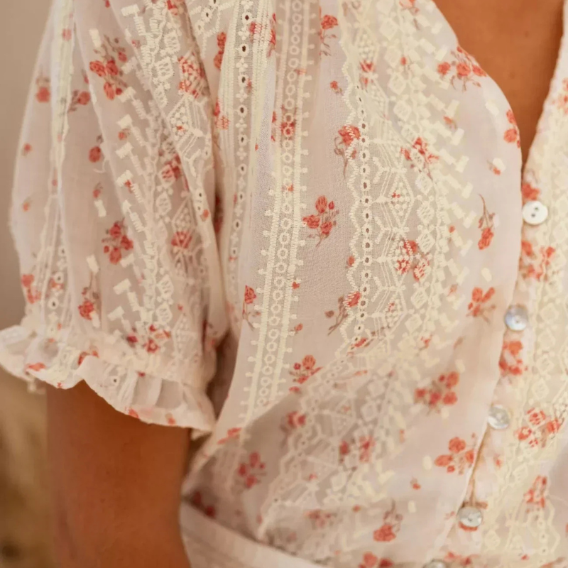 Cleo - Floral Blouse