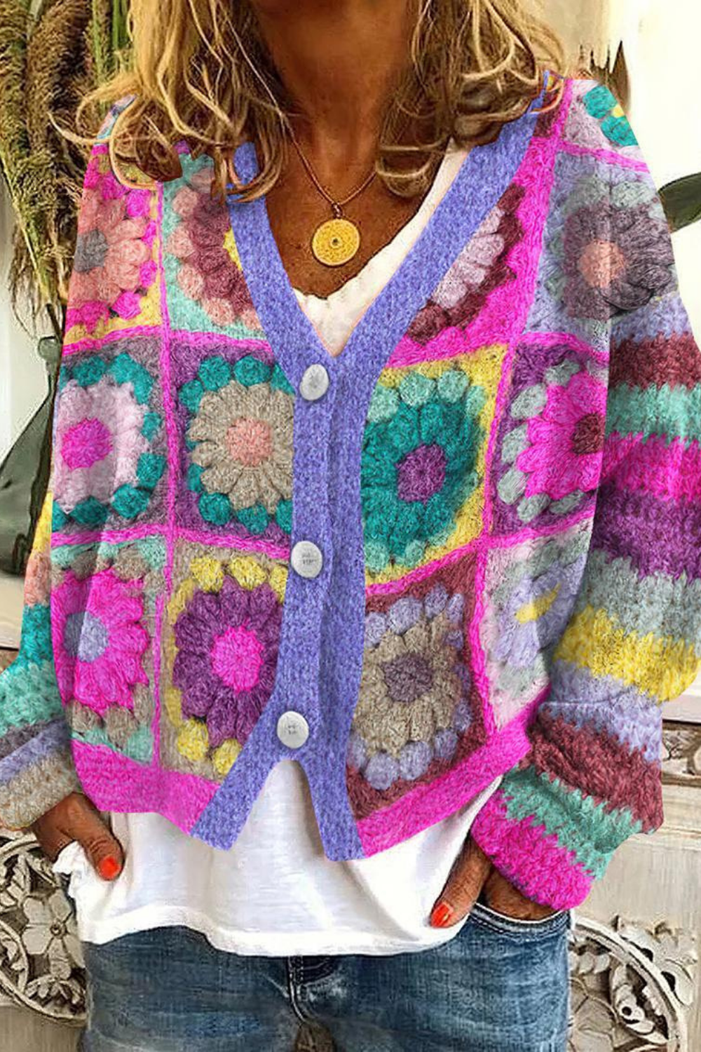 EVIE | Floral Cardigan