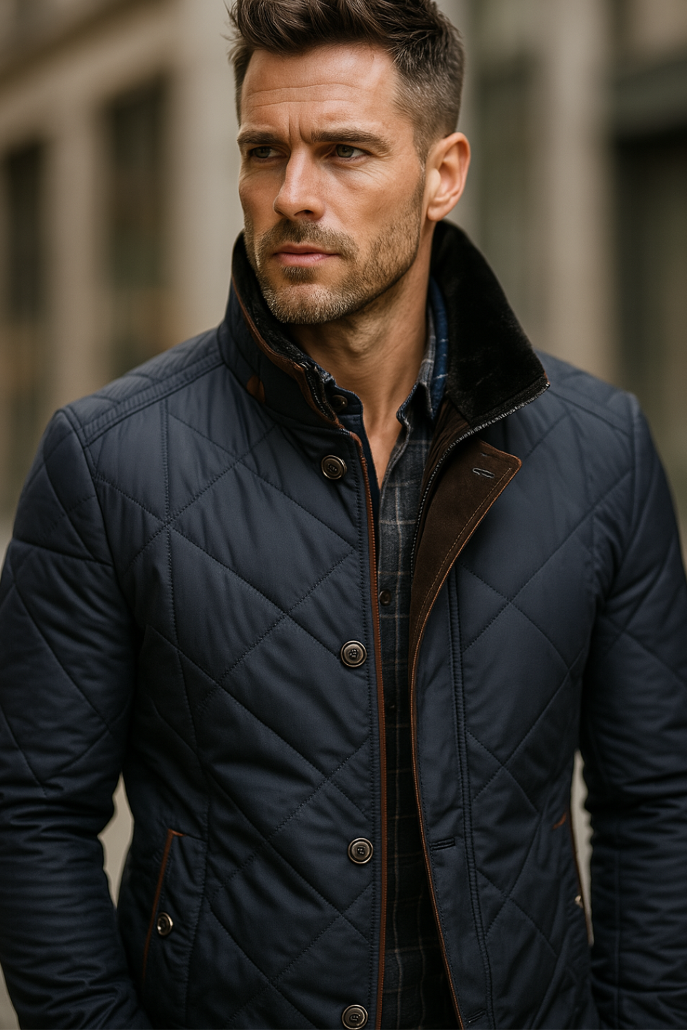 Solomon - Men's Stand Collar Winter Jacket