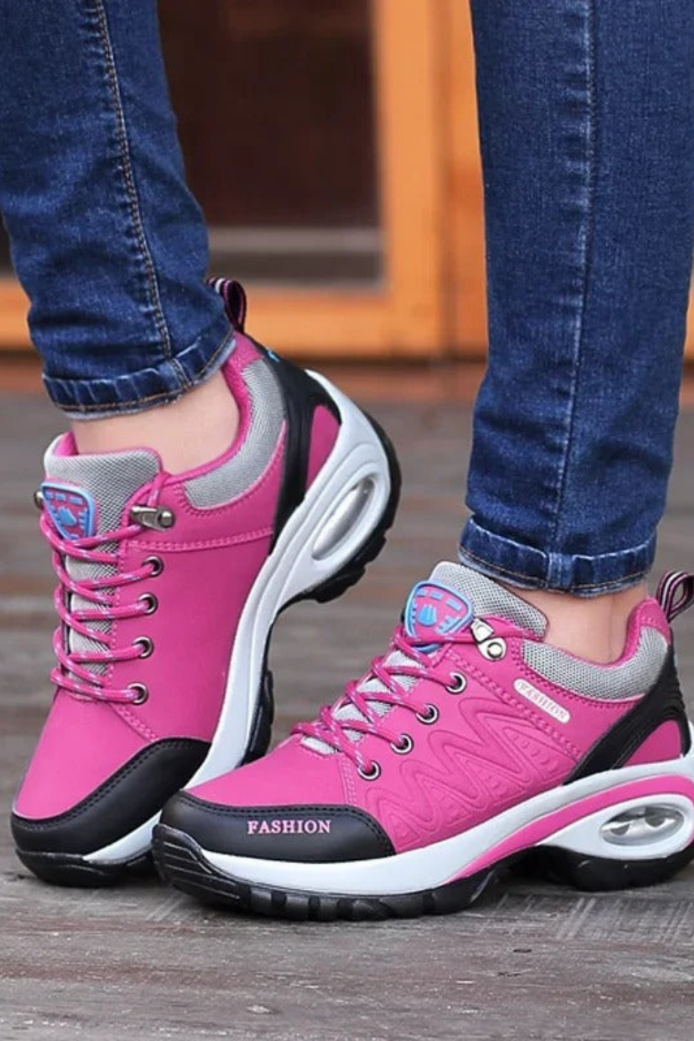 women’s orthopedic hiking sneaker