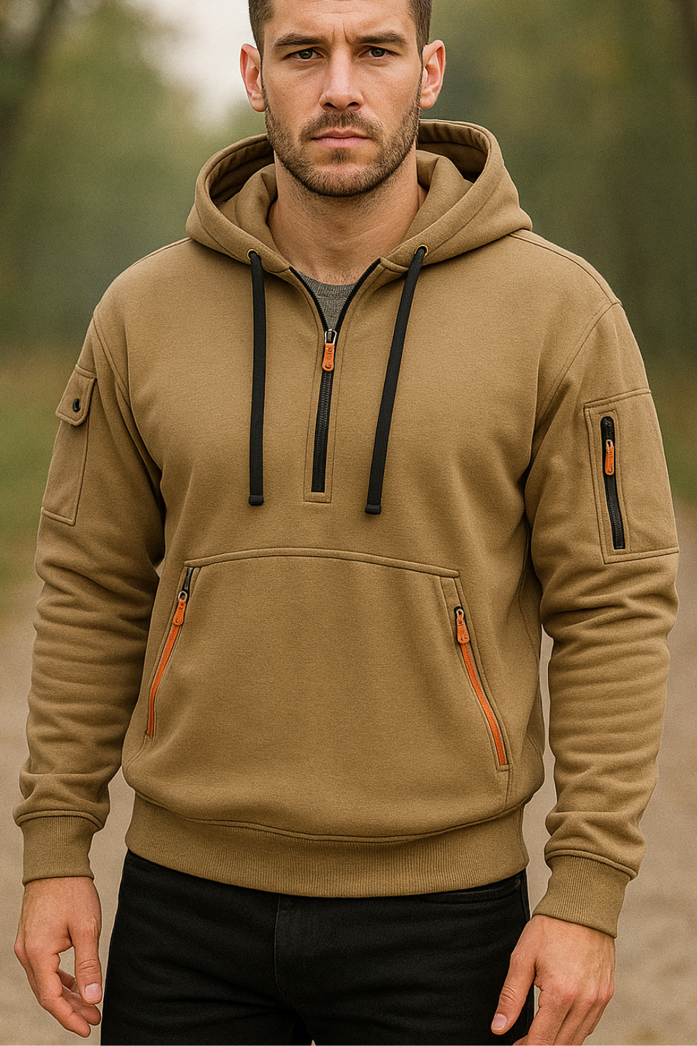 Lubo | Multi-Pocket Hoodie