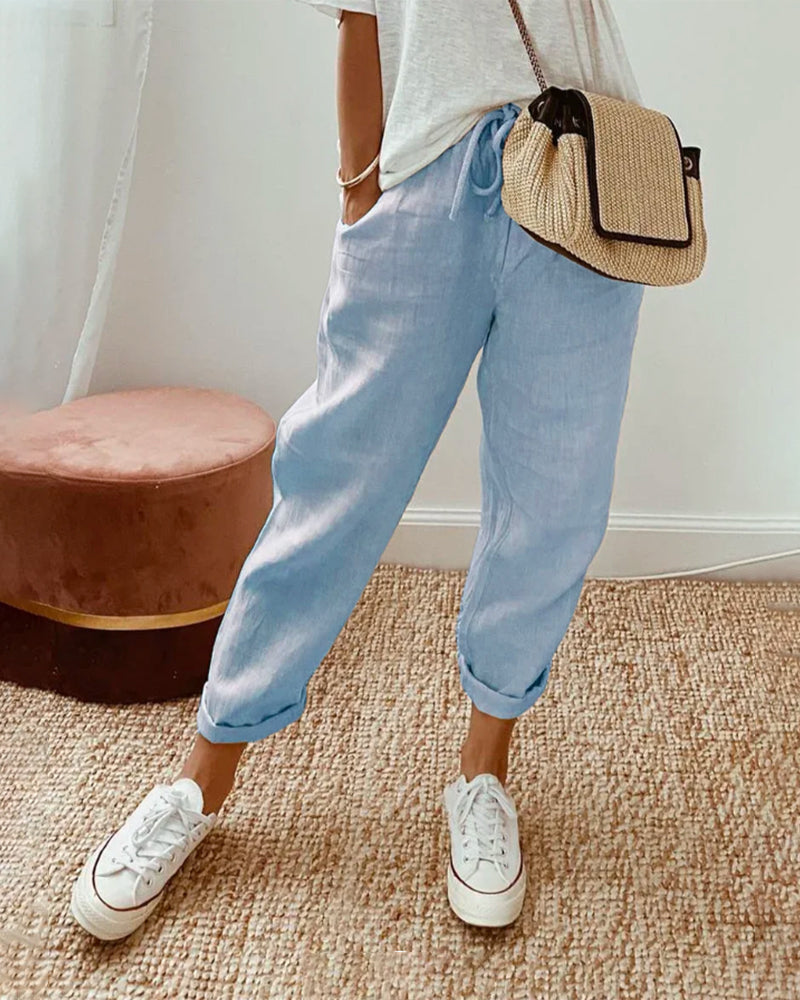 Merel™ | ELEGAN LINEN PANTALON