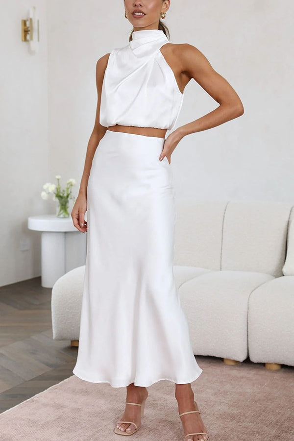 Sheila | Luxe Two-Piece Midi Dress