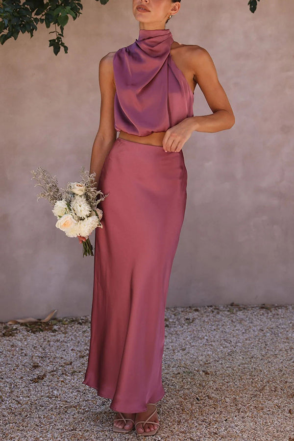 Sheila | Luxe Two-Piece Midi Dress