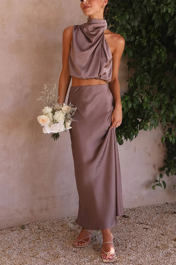 Sheila | Luxe Two-Piece Midi Dress