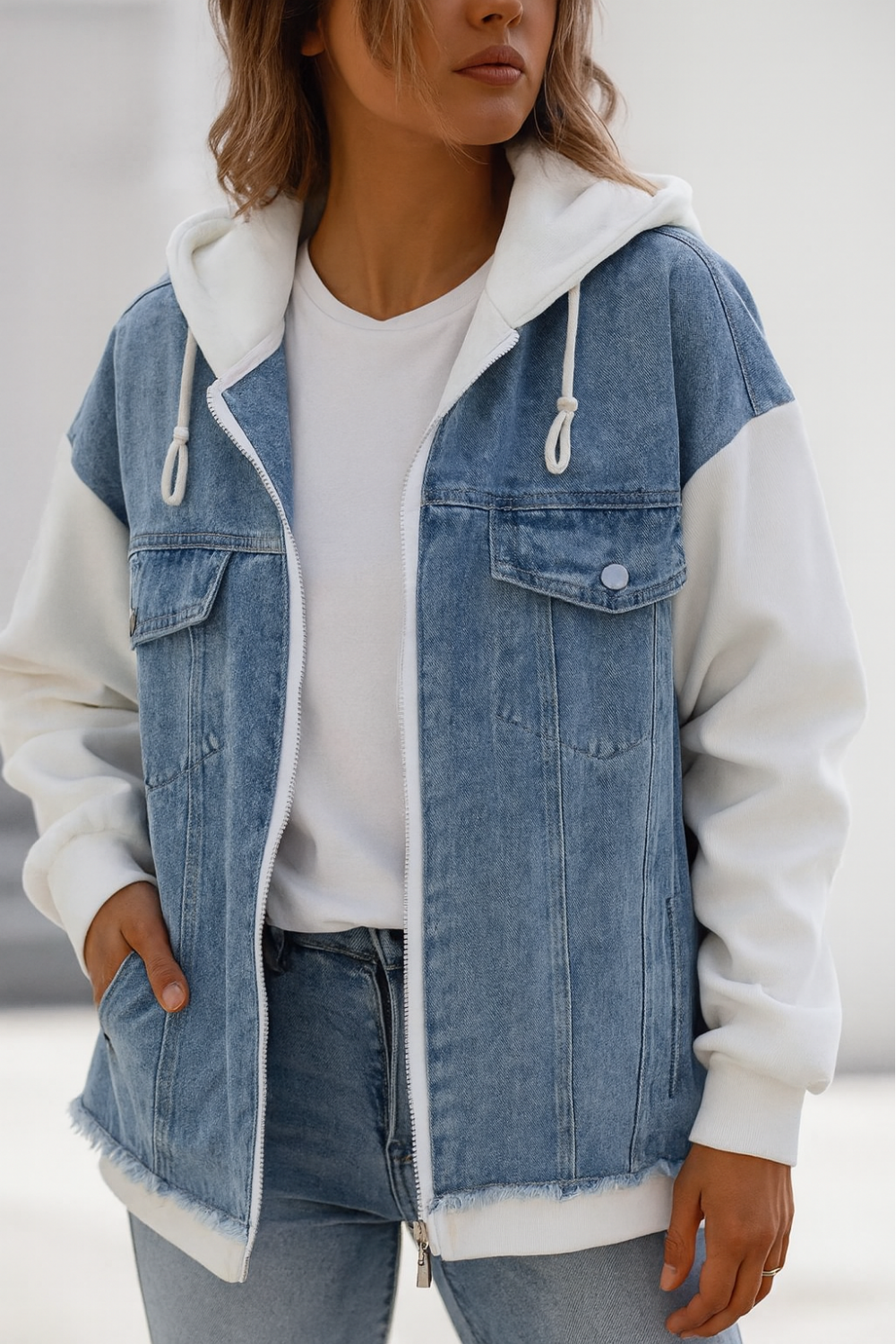 Patricia™ Cozy Denim Jacket