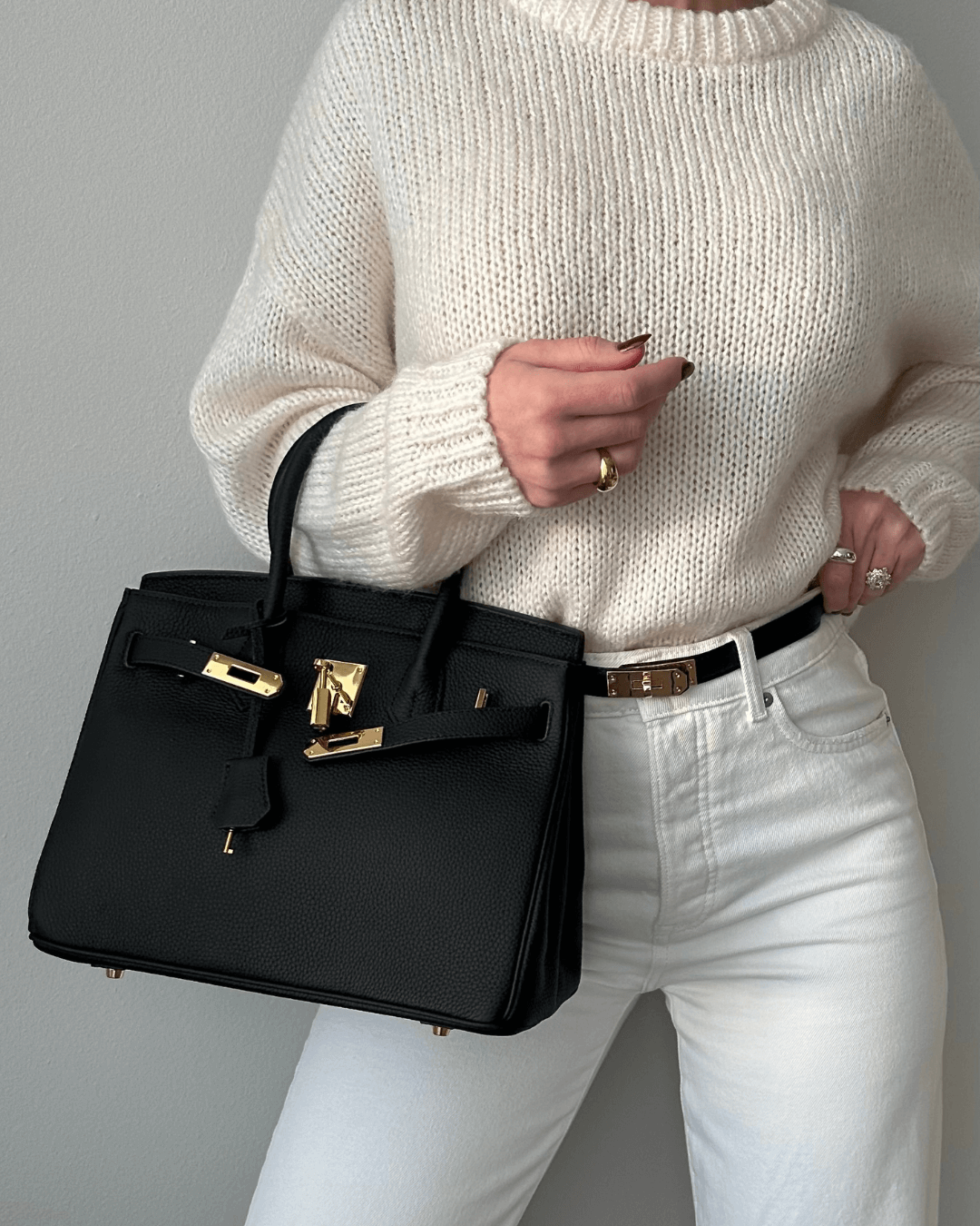 Gabrielle ™ | Luxe Leather Tote – Timeless Style & Function