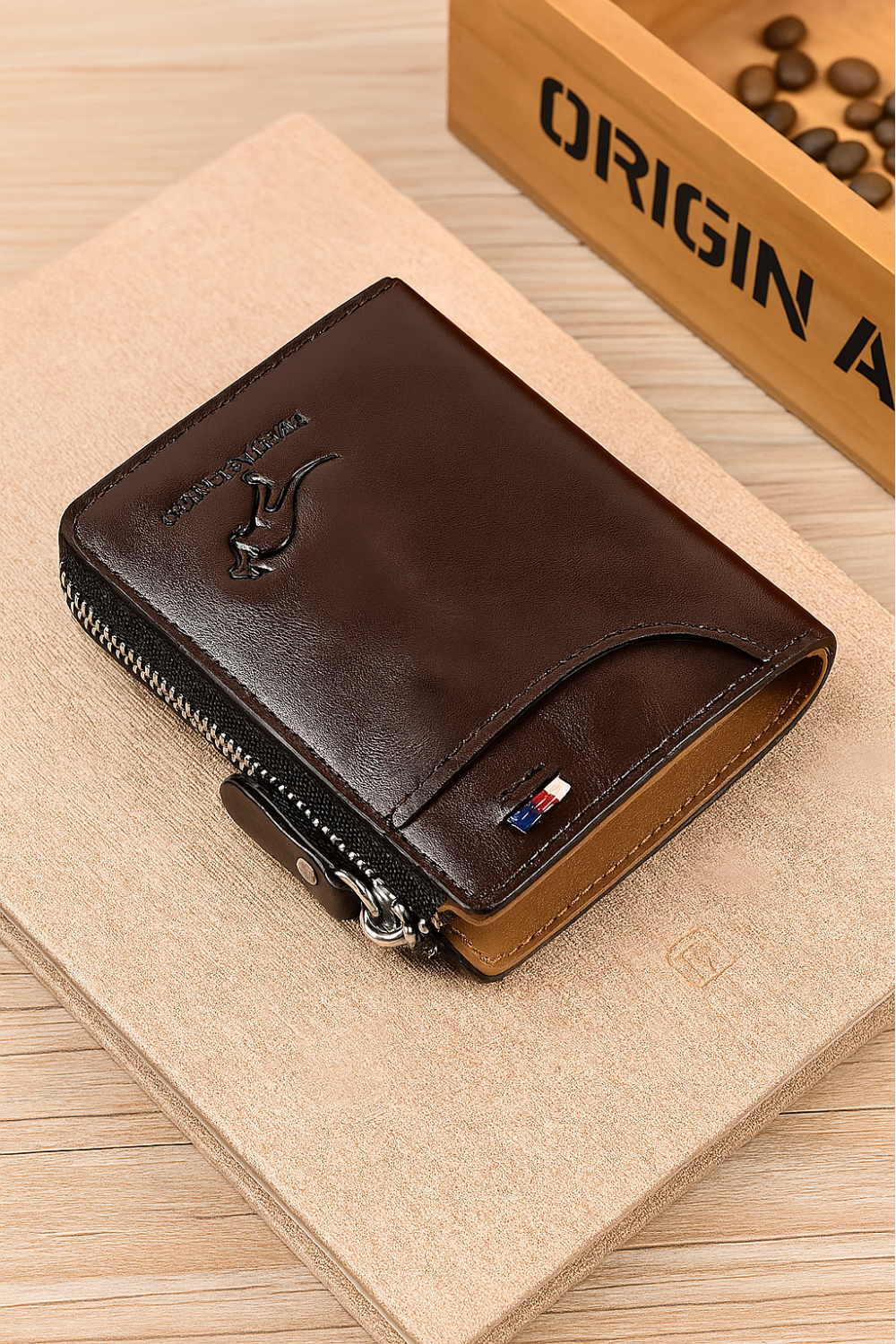 Les | Zipper Wallet with RFID Protection