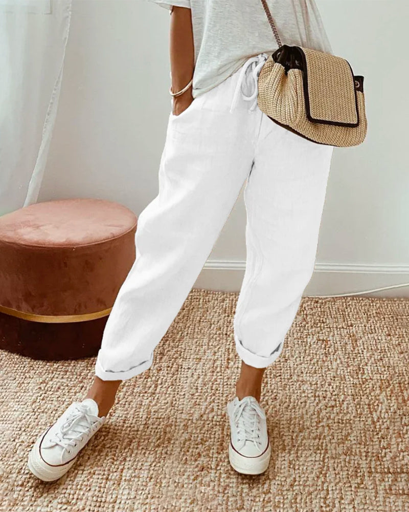 Merel™ | ELEGAN LINEN PANTALON