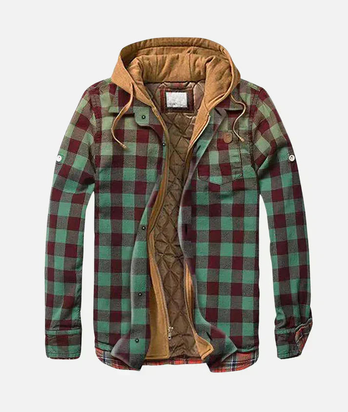 Darwin - Stylish Patchwork Plaid Jacket