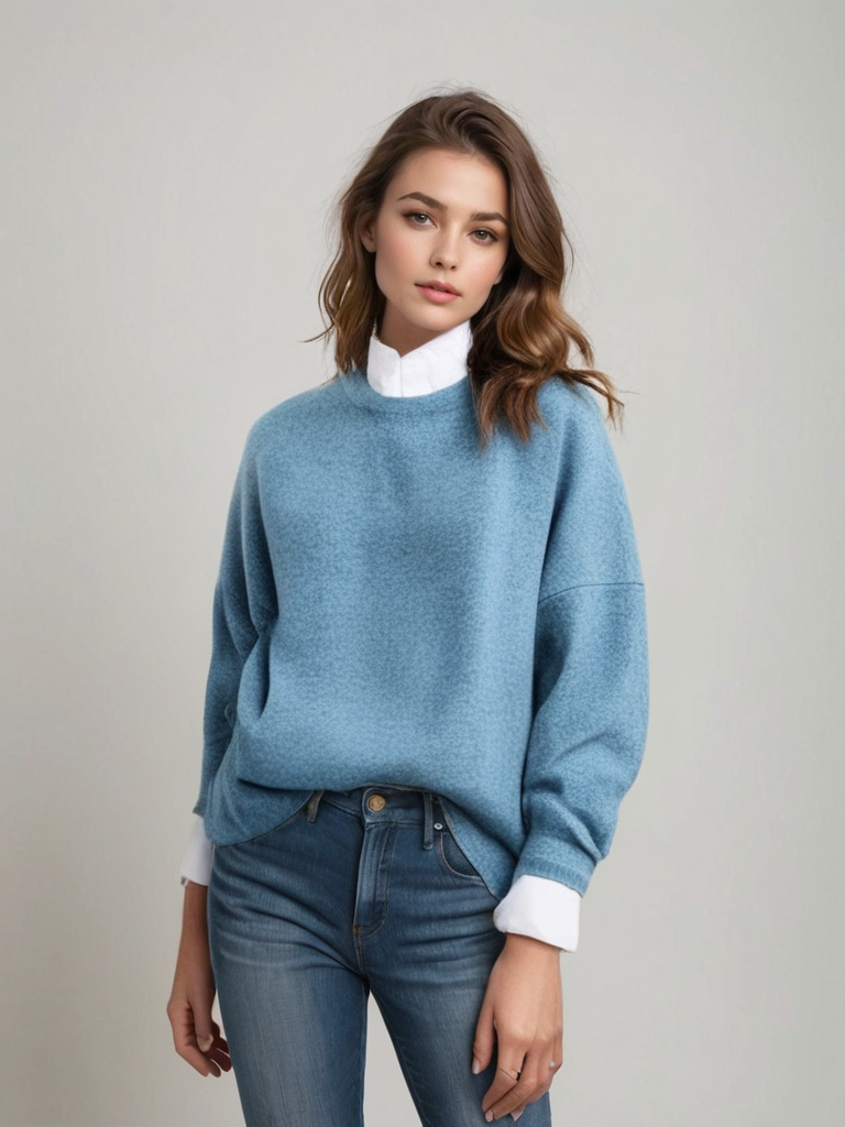 Soft cashmere sweater for women - trendy & versatile