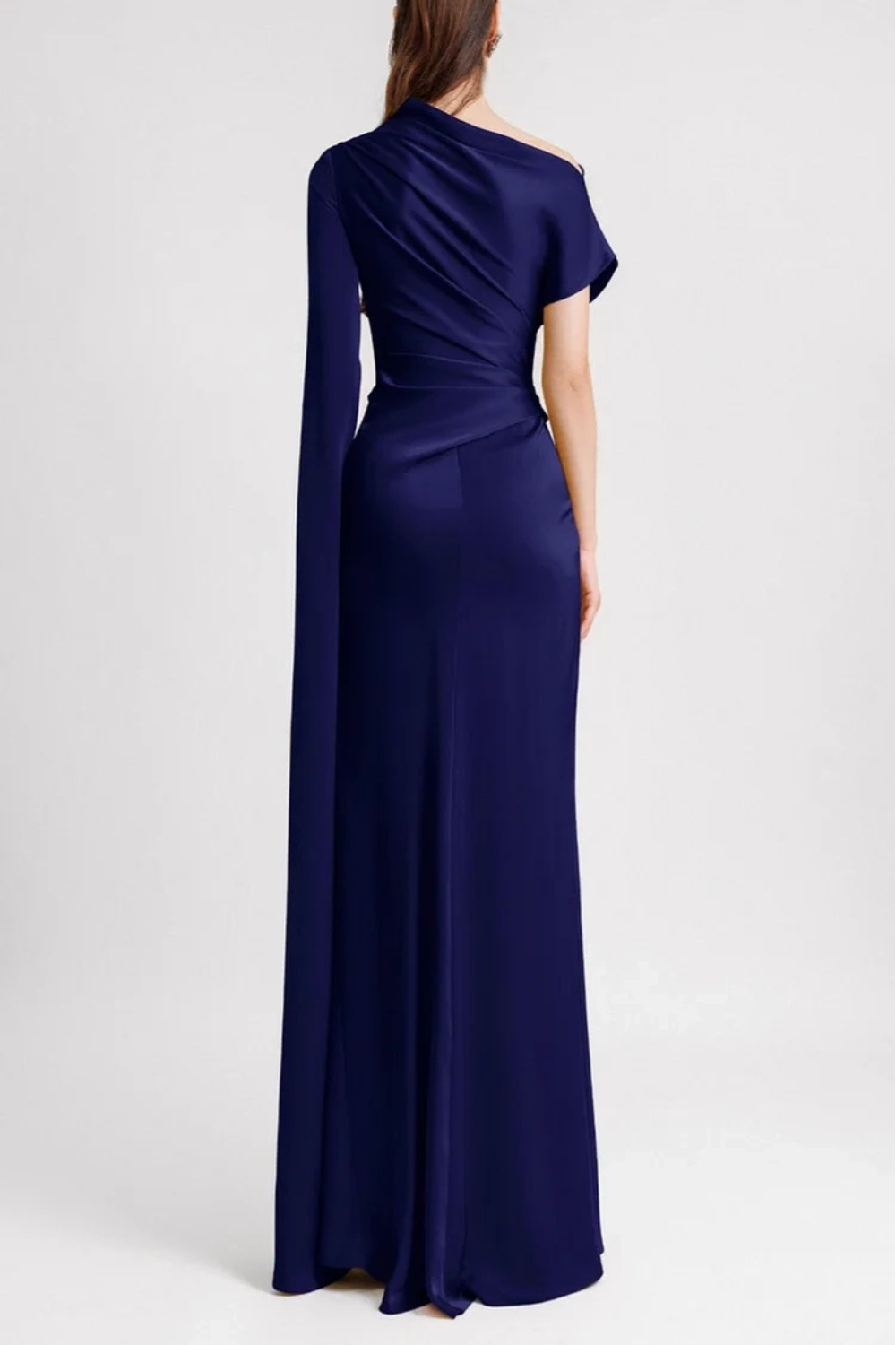 ALEXIA - SLANTED COLLAR DRESS