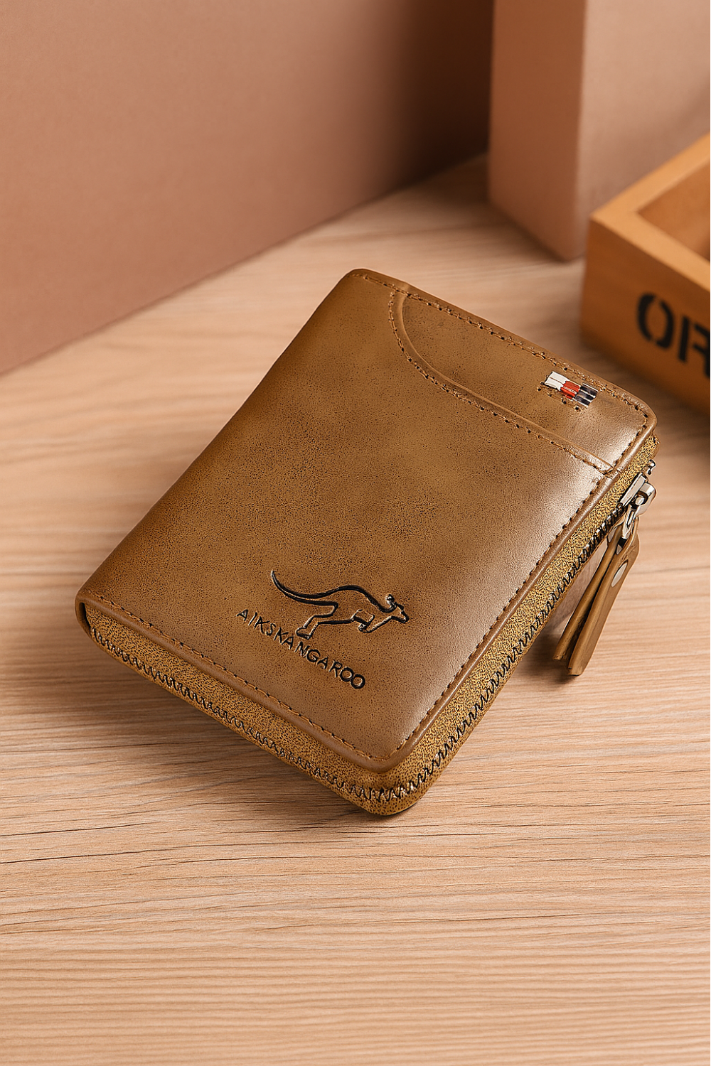 Les | Zipper Wallet with RFID Protection