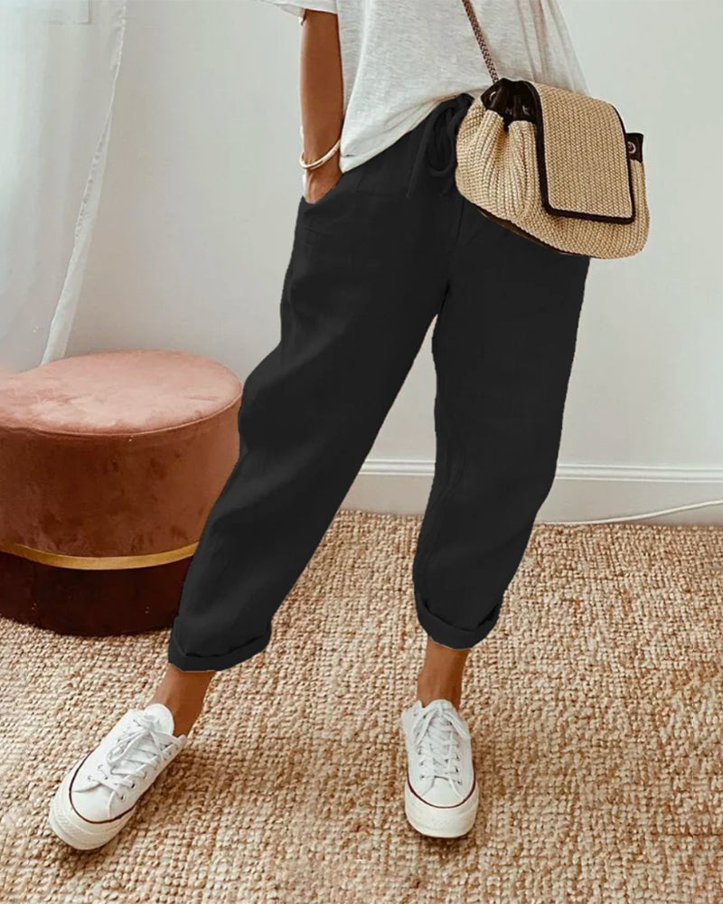 Merel™ | ELEGAN LINEN PANTALON