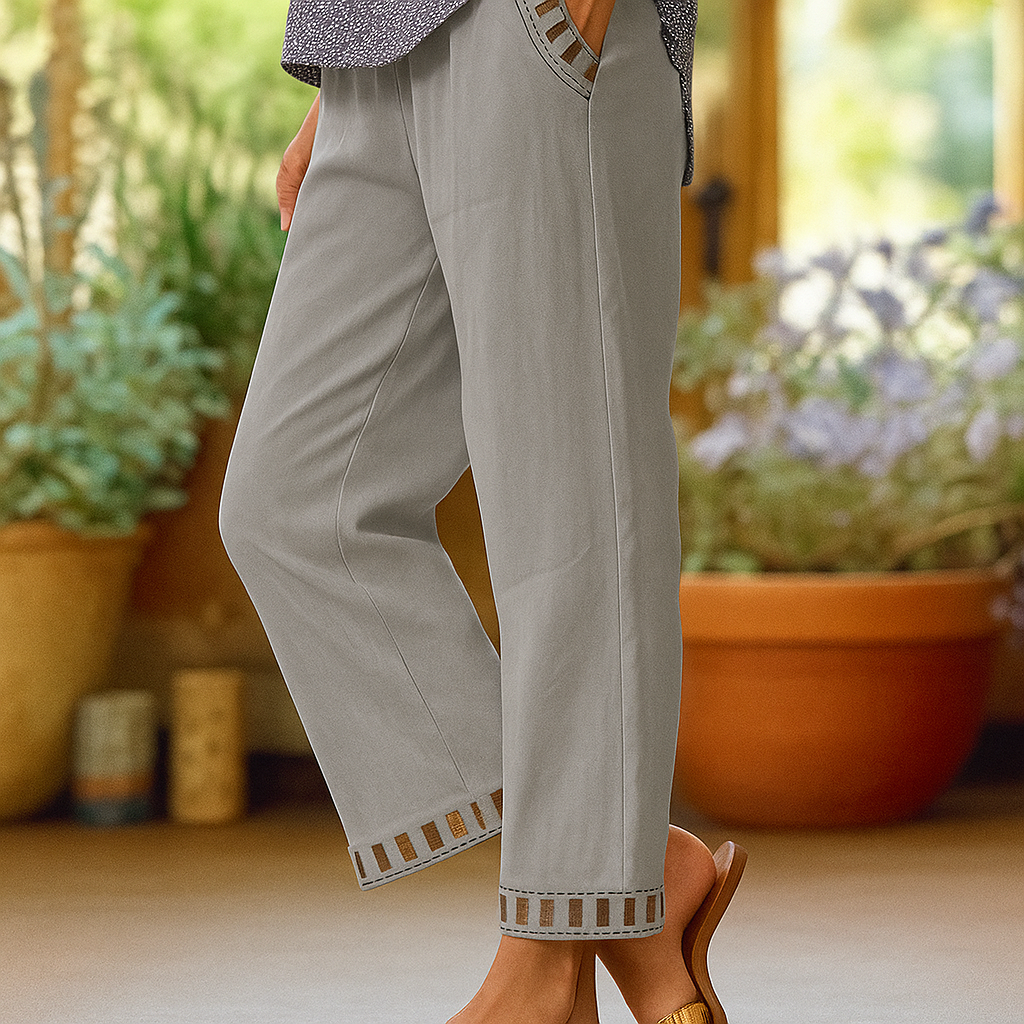 Poppy | Women’s Stretch Cropped Pants | Effortless Fit