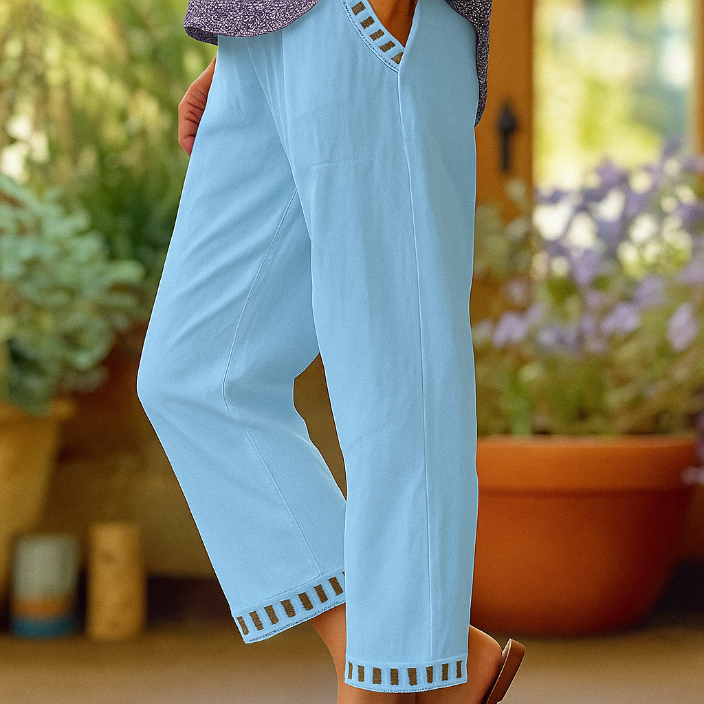 Poppy | Women’s Stretch Cropped Pants | Effortless Fit