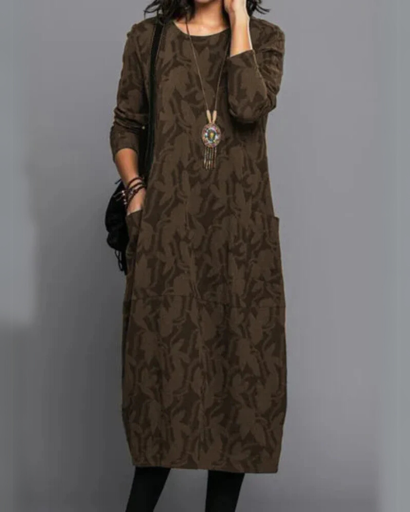 BERTHA - Elegant Winter Dress
