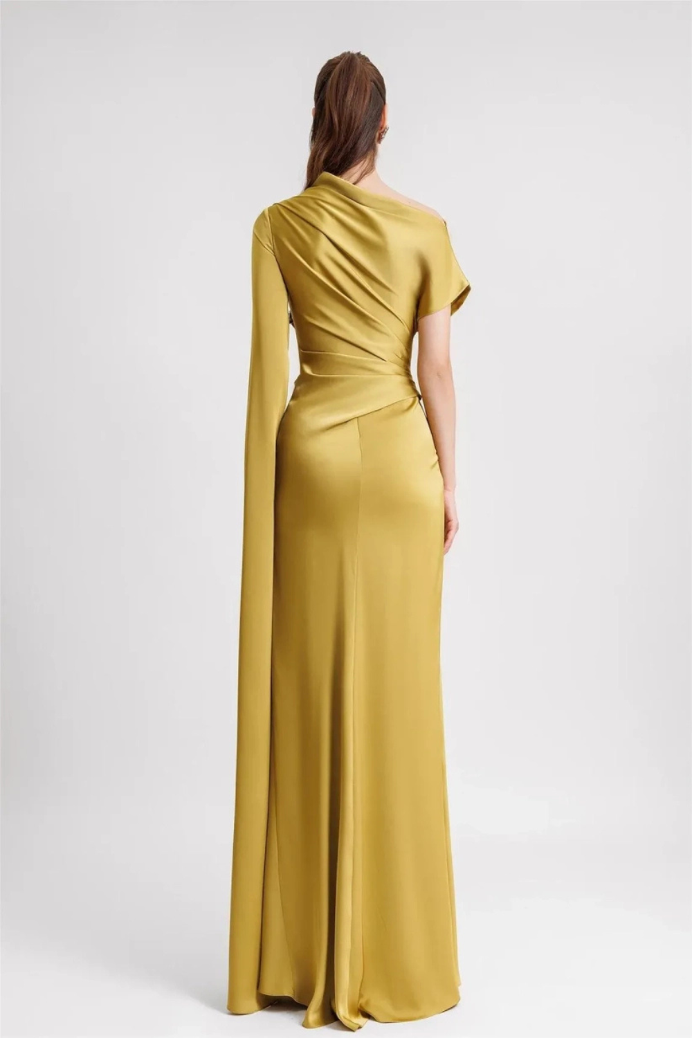 ALEXIA - SLANTED COLLAR DRESS