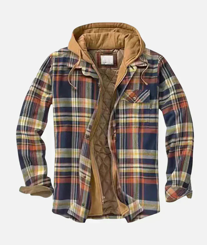 Darwin - Stylish Patchwork Plaid Jacket
