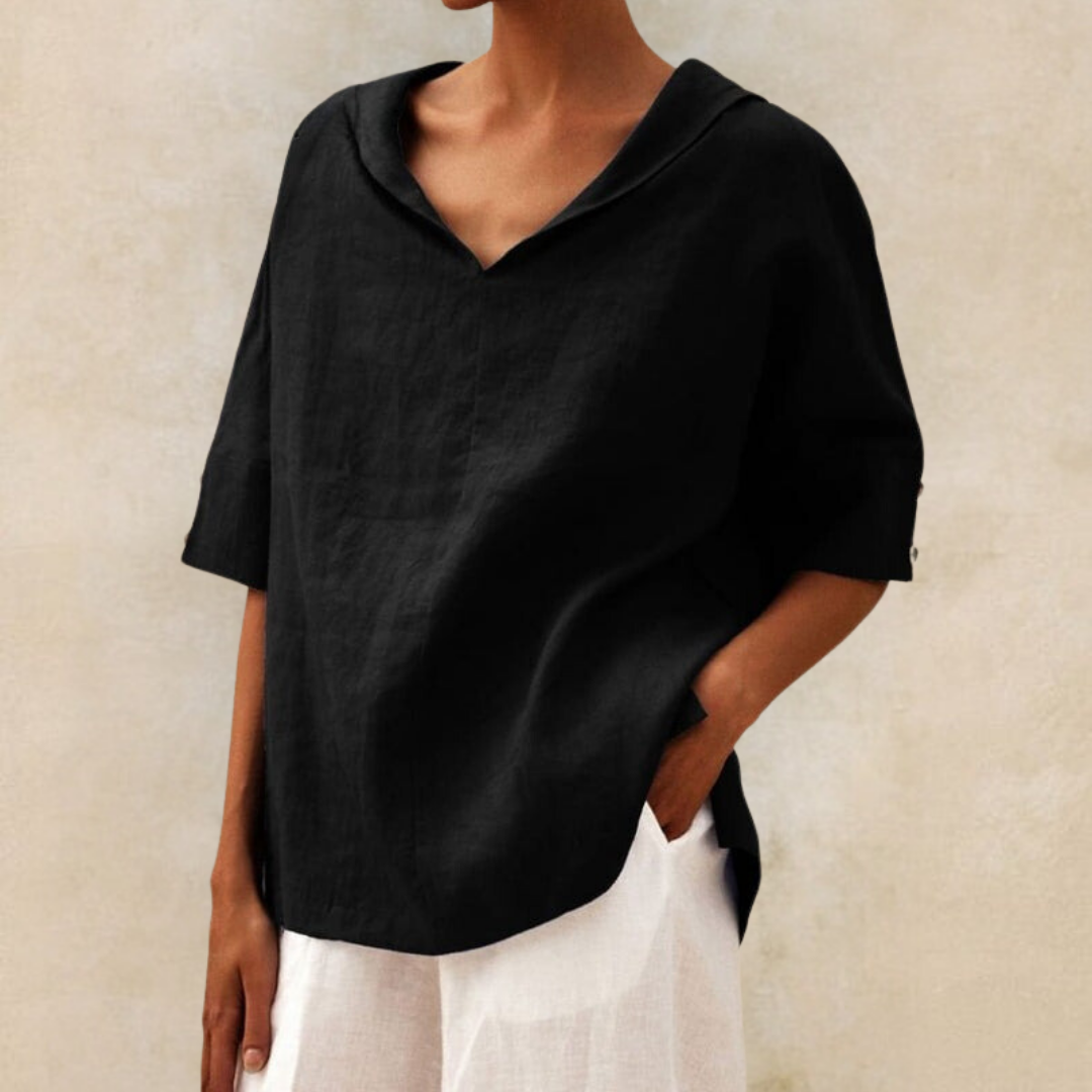 Lhinee™ - Effortlessly Chic Loose-Fit Blouse