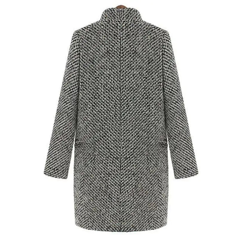 Amanda - Long wool coat