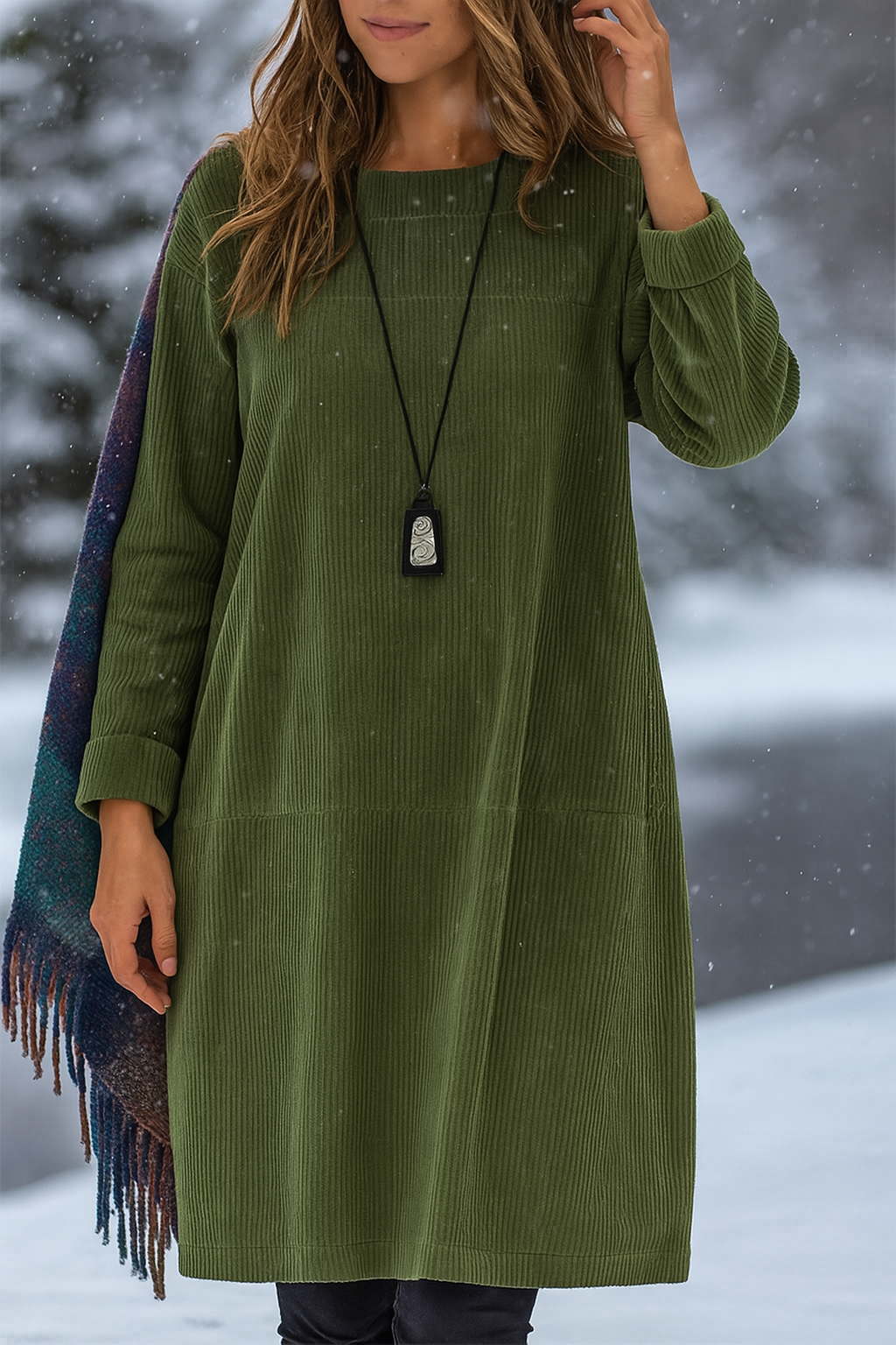 Morgan | Corduroy Tunic for Women