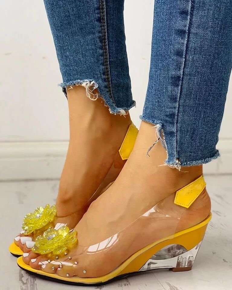 Bela - Jelly pumps wedge sandals