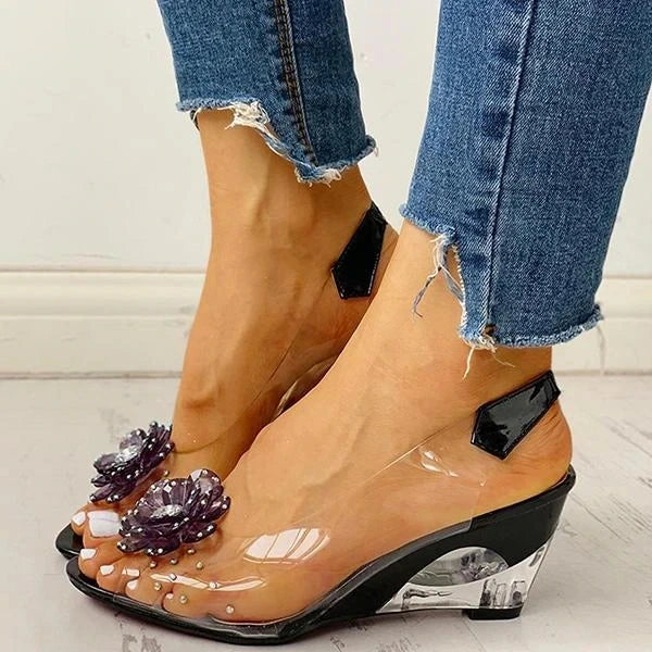 Bela - Jelly pumps wedge sandals