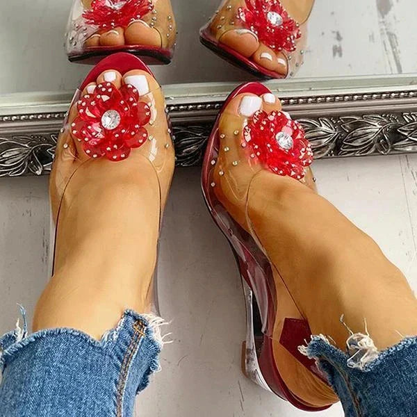 Bela - Jelly pumps wedge sandals