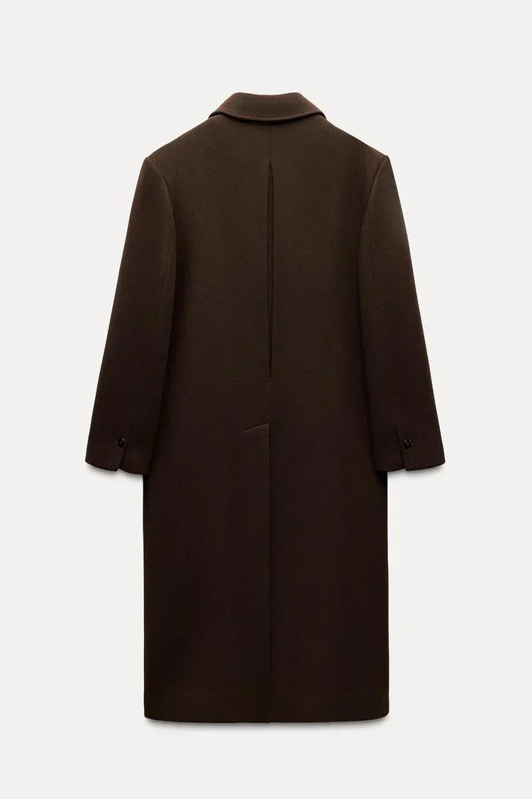 BROWN BLAZER COAT
