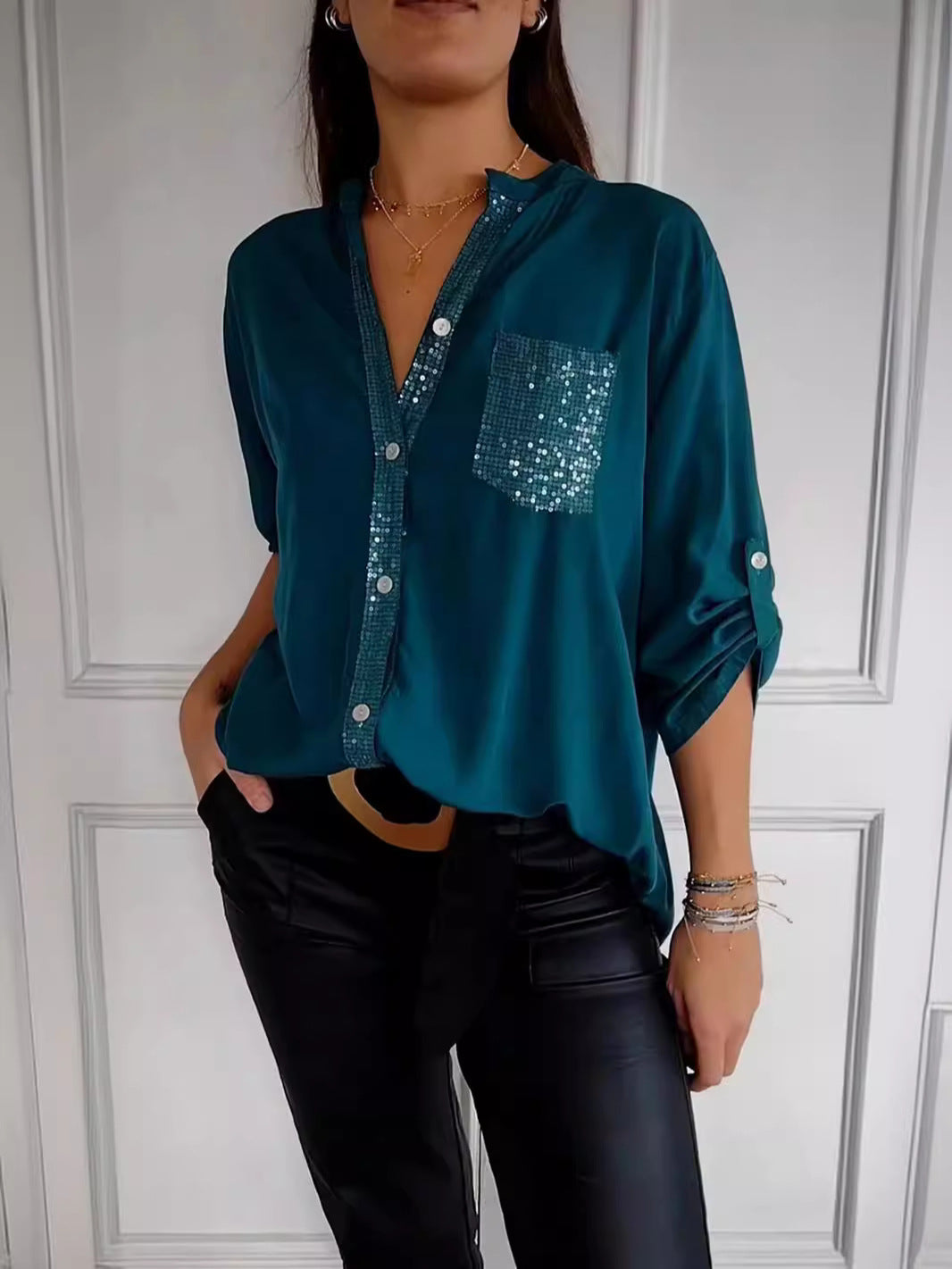 Elaine™ - Elegantly Glamorous Top