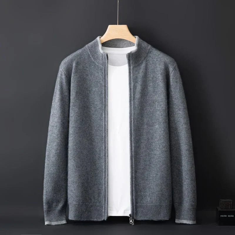 Levi | Cashmere Zip Jacket