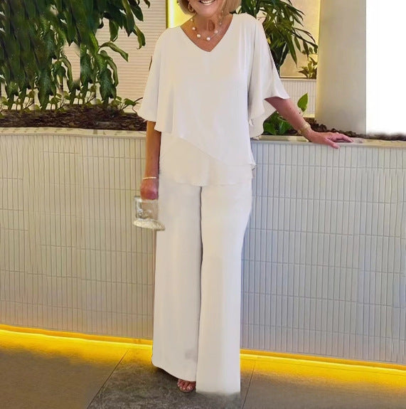 Martha™ - Chic & Comfortable Wide-Leg Ensemble