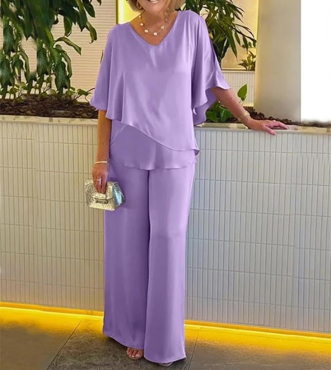 Martha™ - Chic & Comfortable Wide-Leg Ensemble