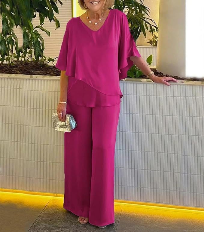 Martha™ - Chic & Comfortable Wide-Leg Ensemble