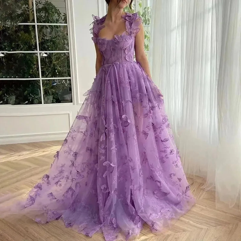 Dorothy | Women’s Ruffled Tulle Maxi Dress