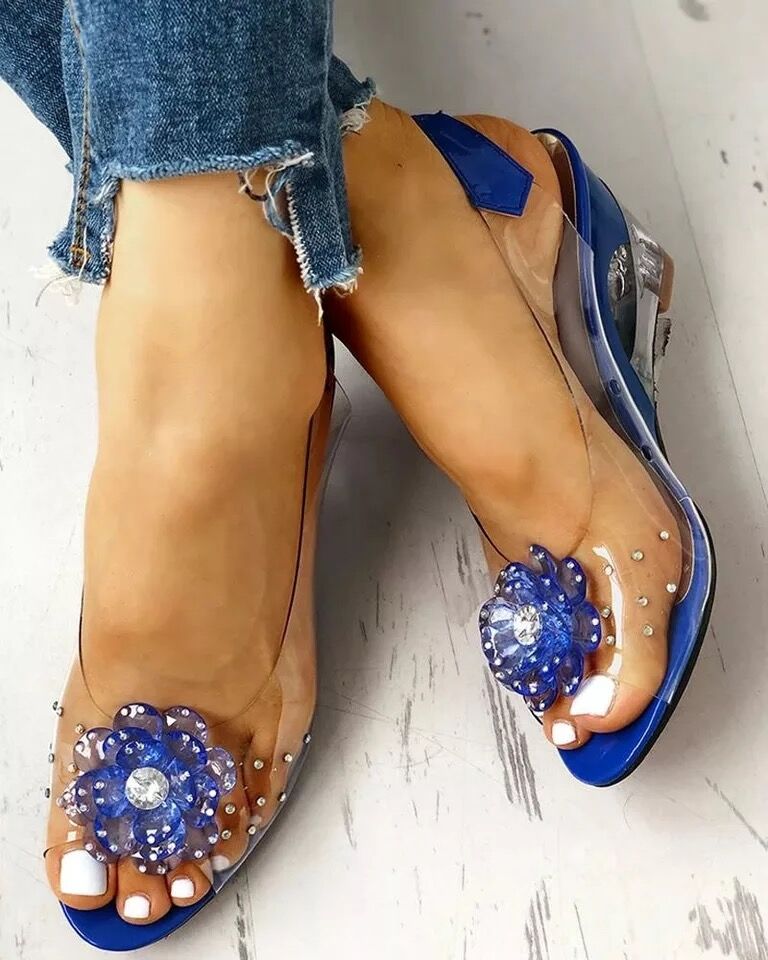Bela - Jelly pumps wedge sandals