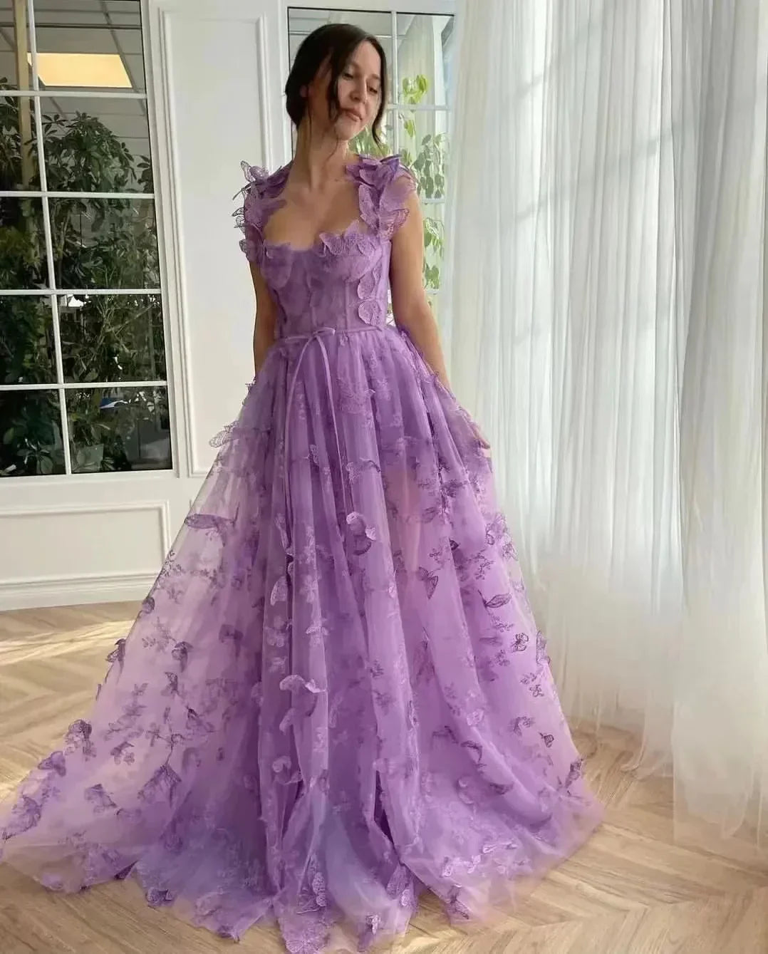 Dorothy | Women’s Ruffled Tulle Maxi Dress